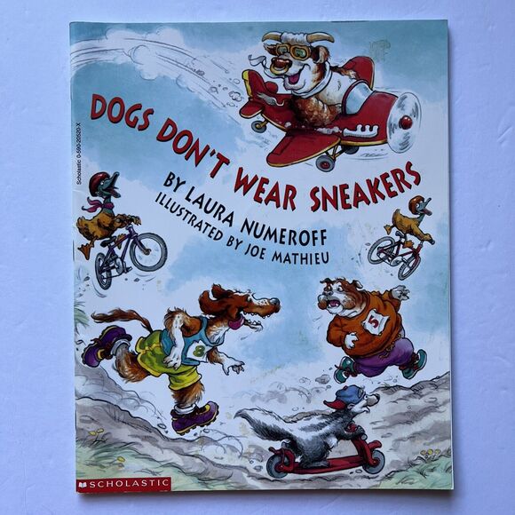Set Of 2 Childrens Story Books Dogs Dont Wear Sneakers The Great Gracie Chase - Picture 2 of 12